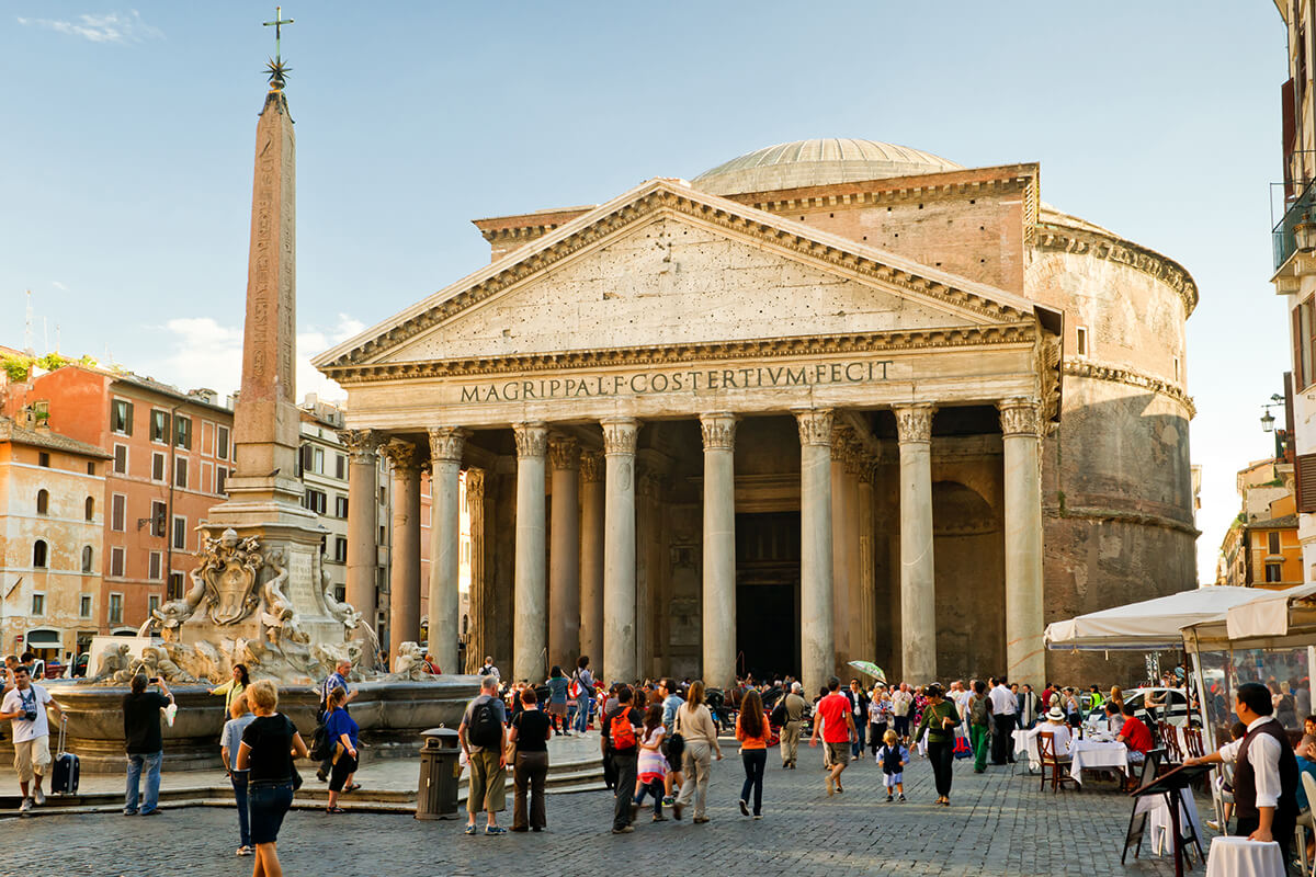 Rome pantheon city break