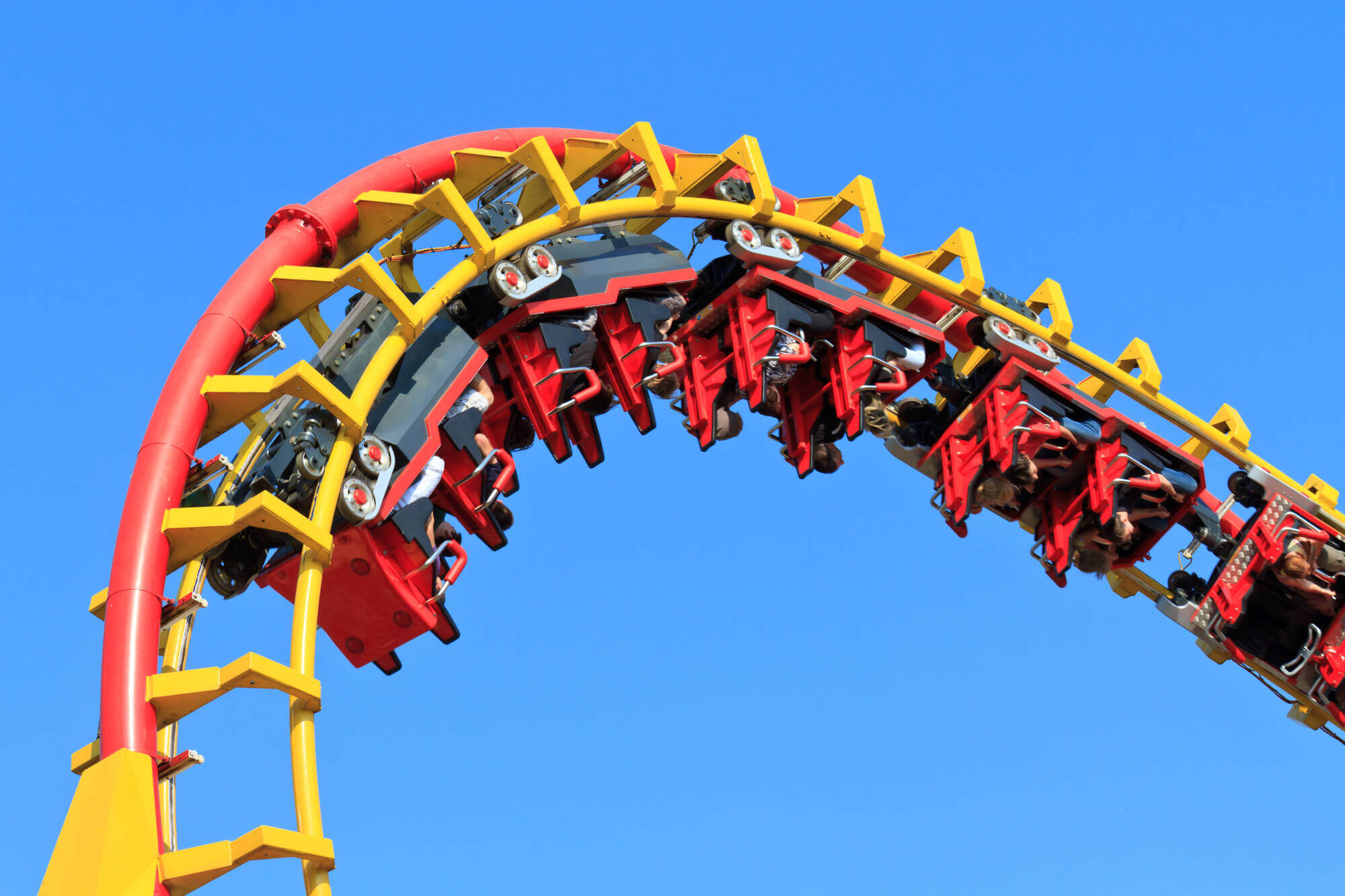 upside down rollercoaster