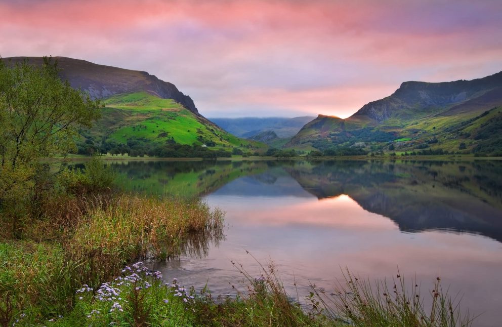 Mount Snowdon sunset