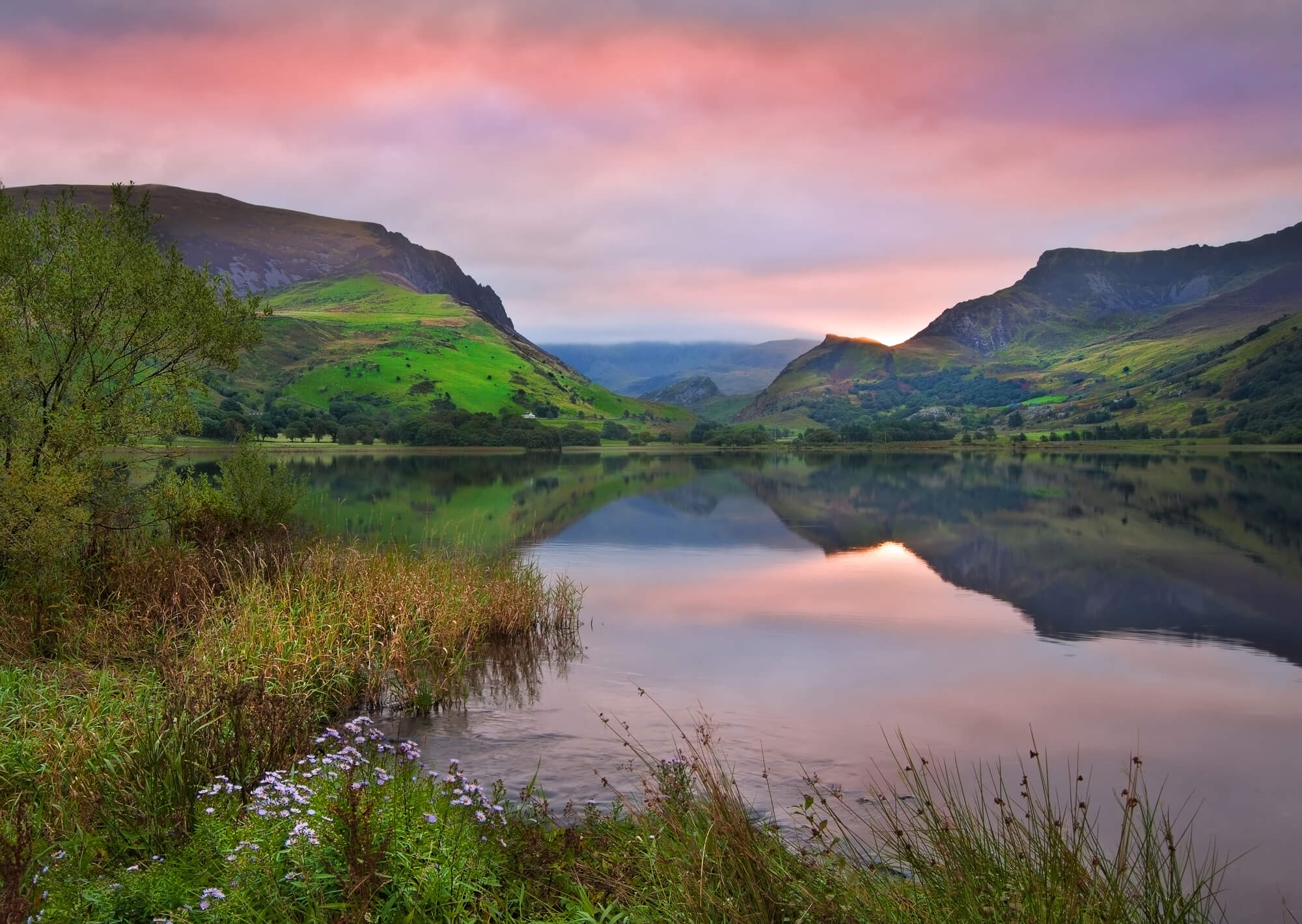 Mount Snowdon sunset