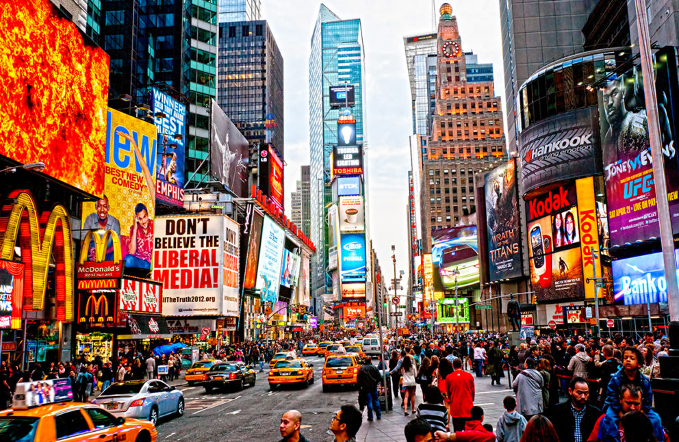 new york lights time square