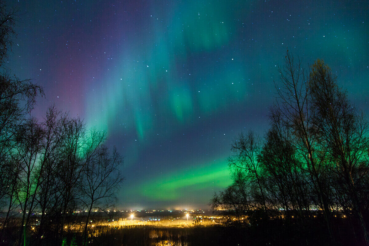 Northern Lights Iceland romantic