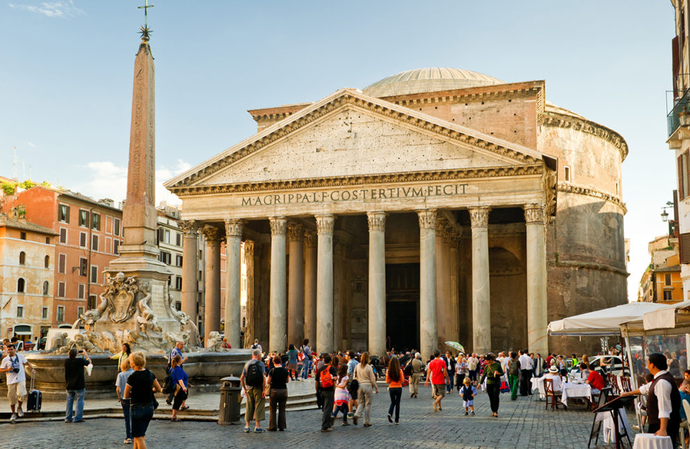 Rome pantheon city break