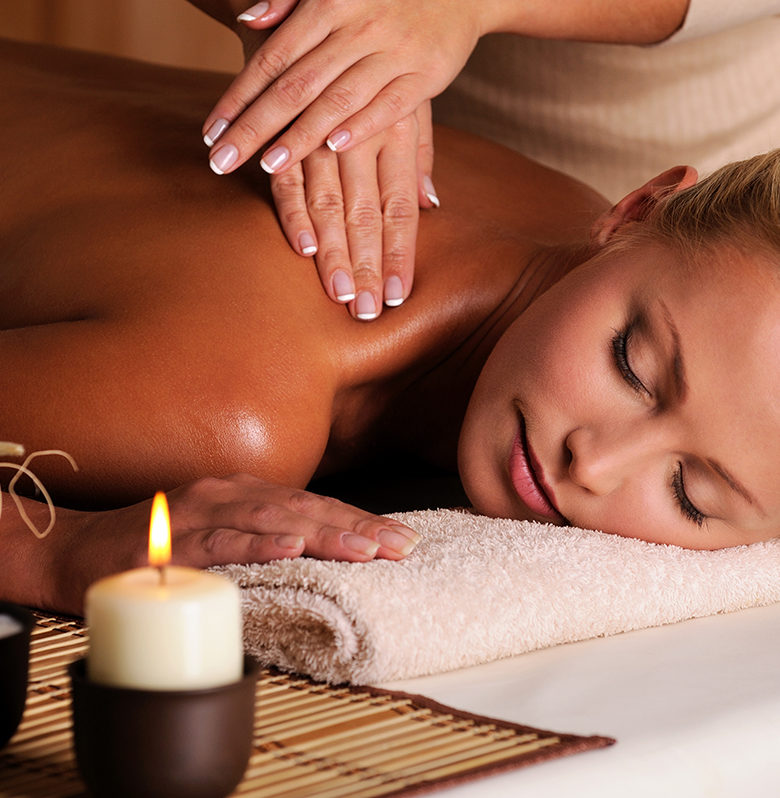 woman beauty spa massage