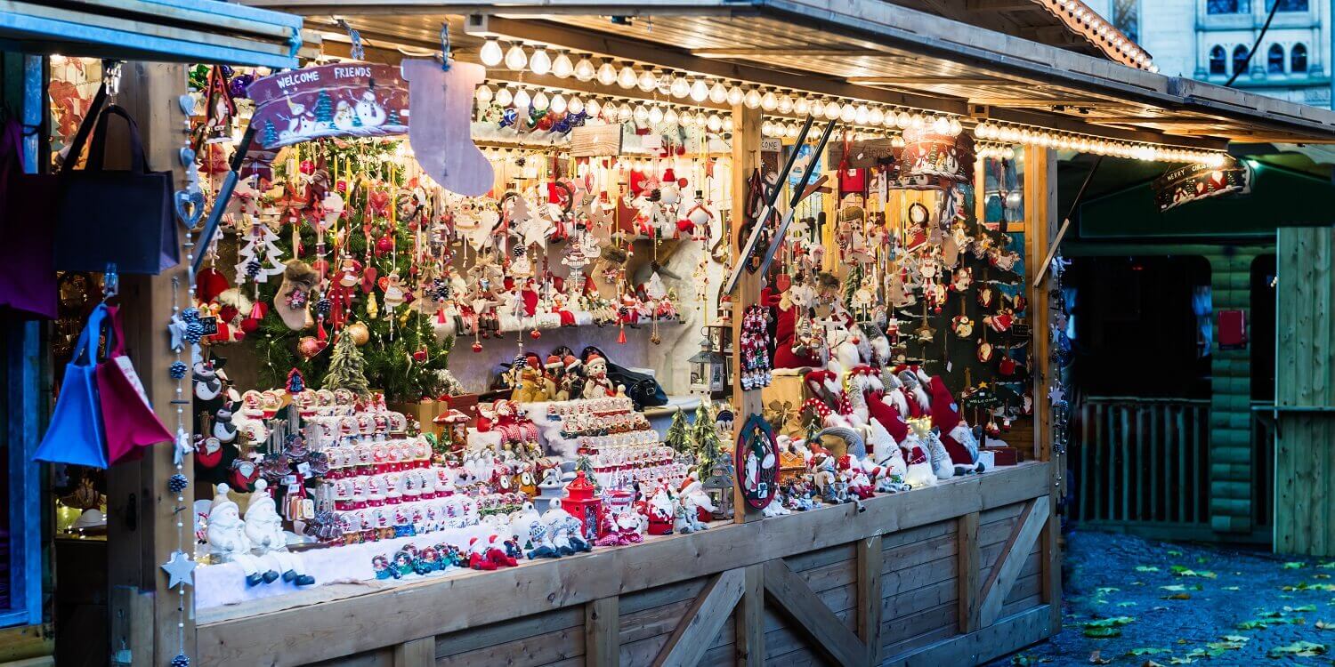 Manchester Christmas Market stall