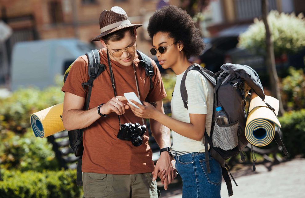 couple travel explore