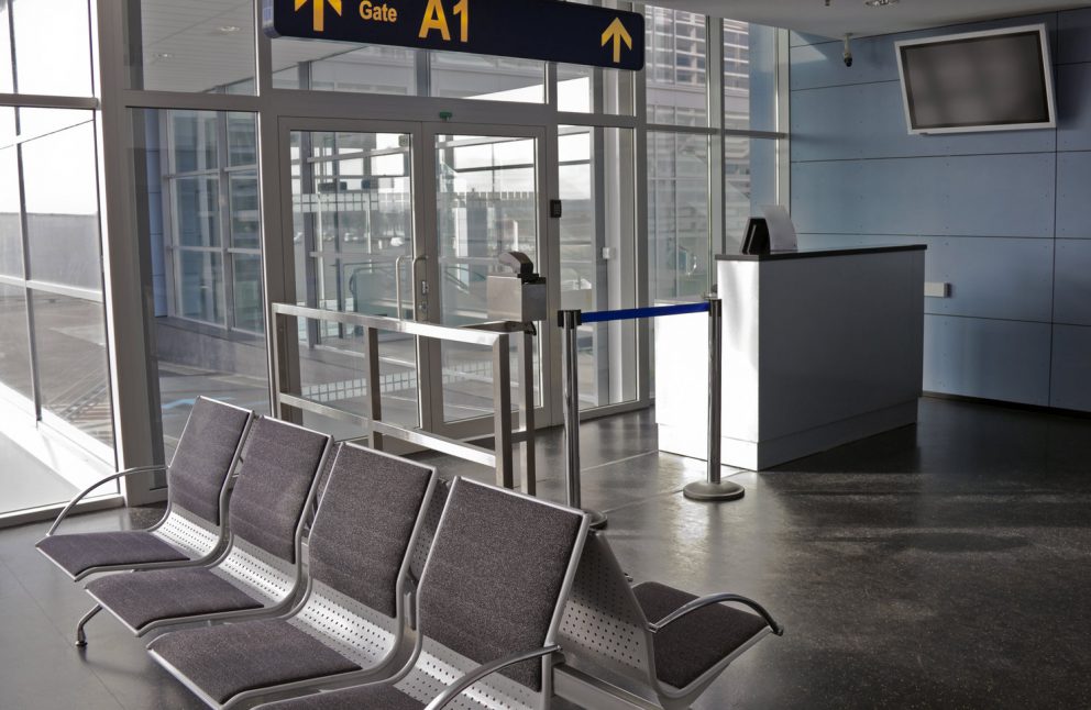 Airport gate airport gate
